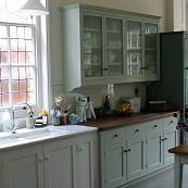 Painted oak kitchen